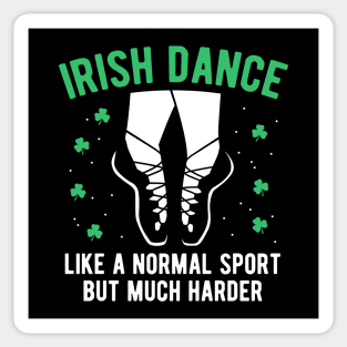 Irish Dance Funny St Patrick's Day Gift For Women Girls Sticker